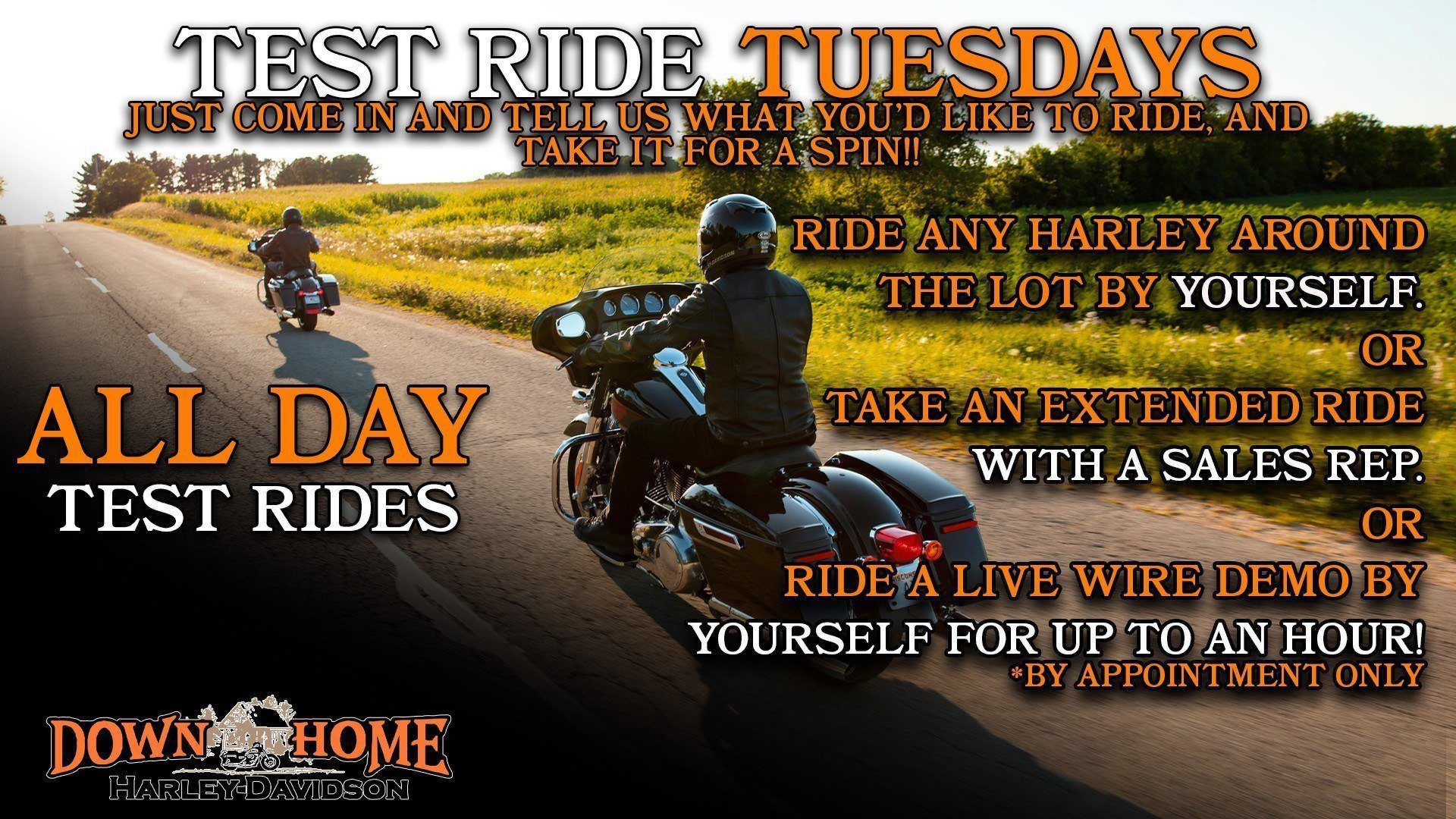 Test Ride Tuesdays